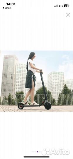 Электросамокат Ninebot KickScooter ES3 black