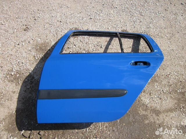 Дверь задняя левая Рено Клио Симбол 1998 2008