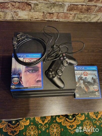 Playstation 4 pro c играми