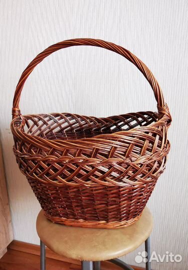 Корзина плетеная