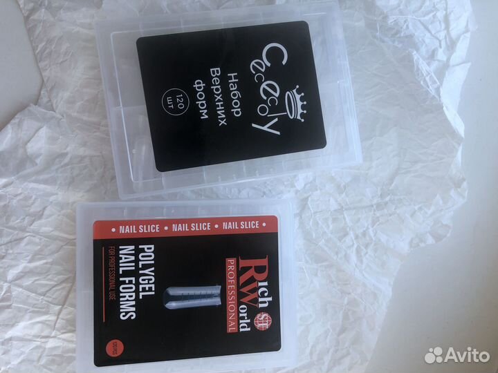 Верхние формы для наращивания ногтей