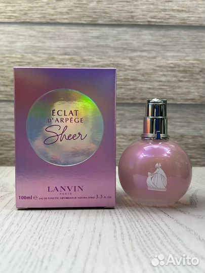 Eclat D'arpege sheer от lanvin ланвин эклат