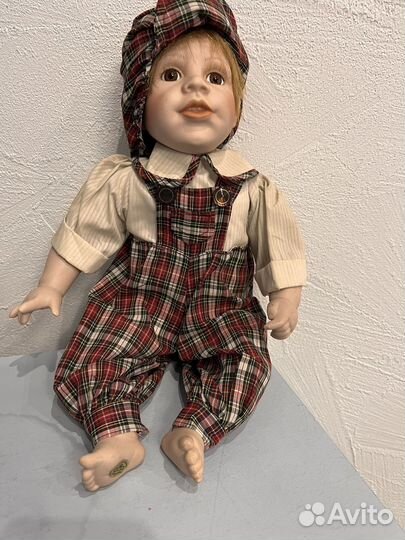 Кукла фарфоровая большая