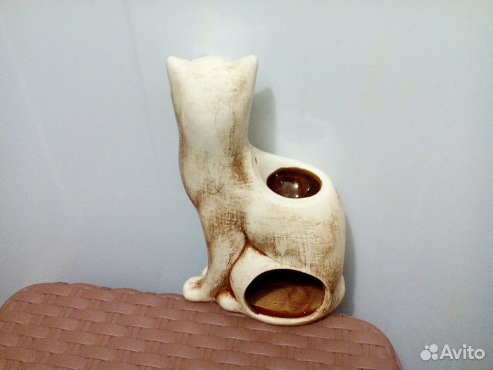 Аромалампа Кошка,керамика