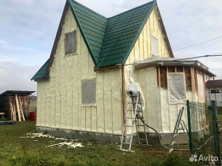 Утепление ппу (пенополиуретаном)
