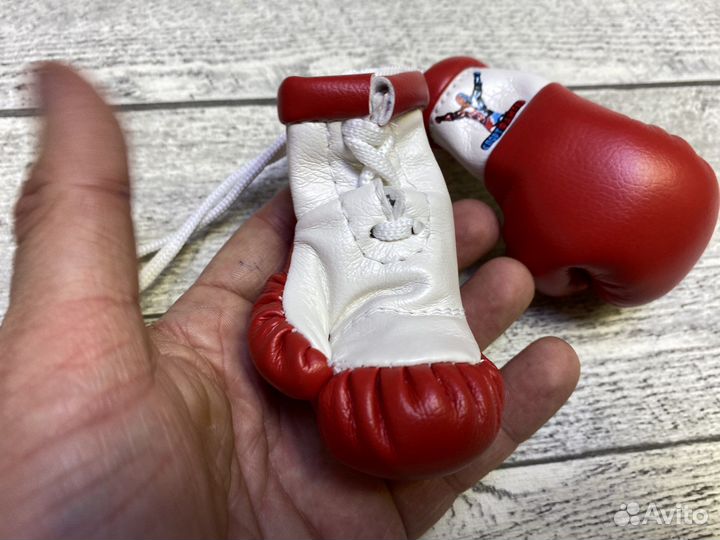 Боксерские перчатки на веревочке Спортфайтер Кр