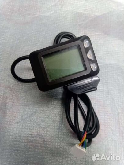 Акселерометр с дисплеем. Курок газа самоката