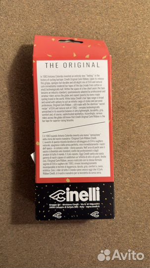 Обмотка Cinelli Cork Ribbon Bar Tape