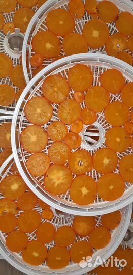 Чипсы из хурмы/ Фруктовые чипсы