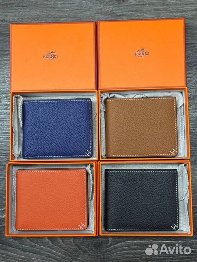 Портмоне кошелёк мужской мини кардхолдер Hermes