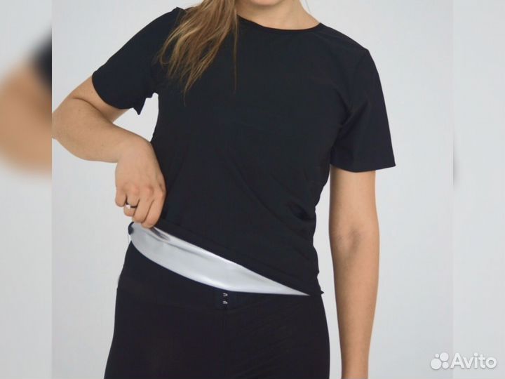 Спортивная футболка с эффектом сауны