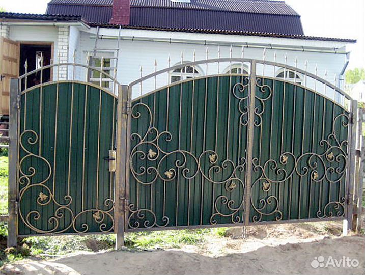 Кованные ворота 