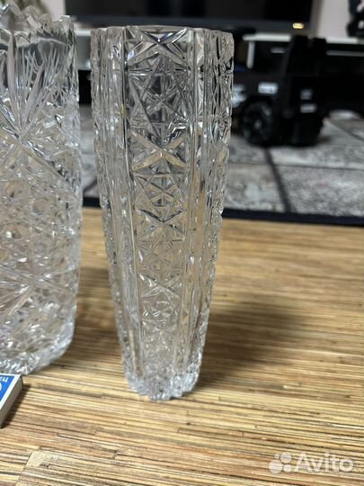 Хрустальная ваза