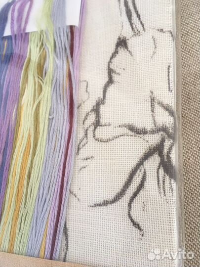 Lanarte Ирисы набор для вышивания крестом