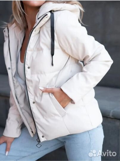 Куртка женская из экокожи 52 р-р