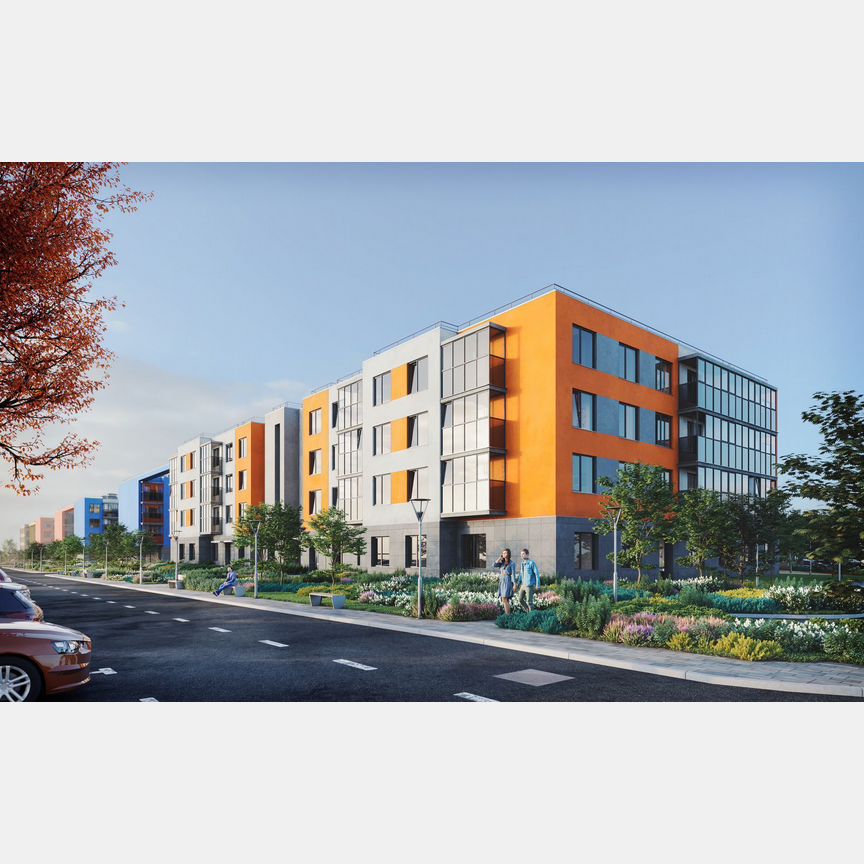 1-к. квартира, 39,5 м², 1/4 эт.