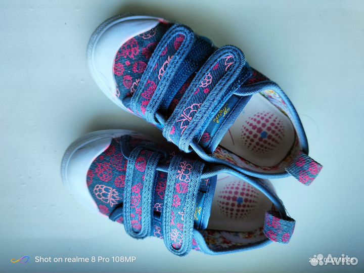 Кеды для девочки 25 размер