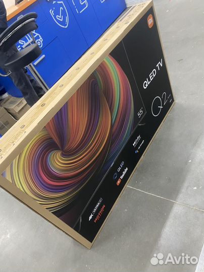 Qled 4K ultra HD 55 дюймов (ростест)