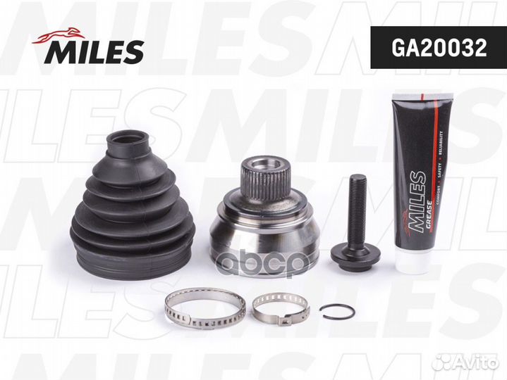 Шрус audi A4 2.0-3.2 07- нар. GA20032 Miles