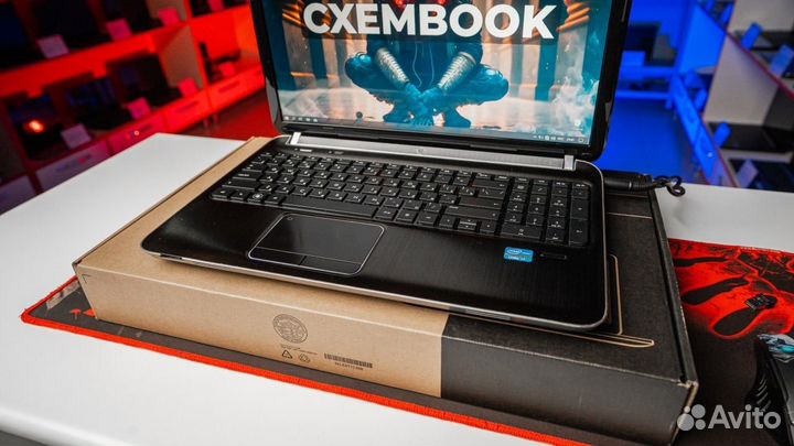 Игровой ноутбук HP: 12гб, i7, SSD, гарантия