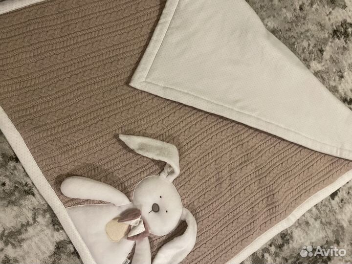 Плед покрывало в детскую кроватку