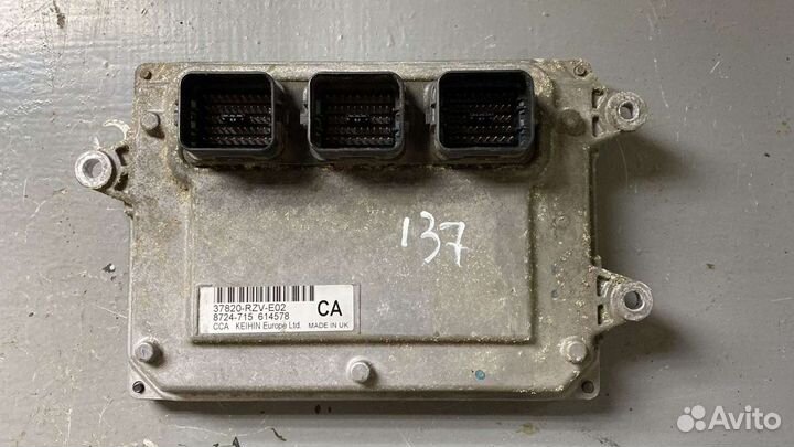 Эбу honda cr-v 3 2.0 R20A2 2008г. МКПП