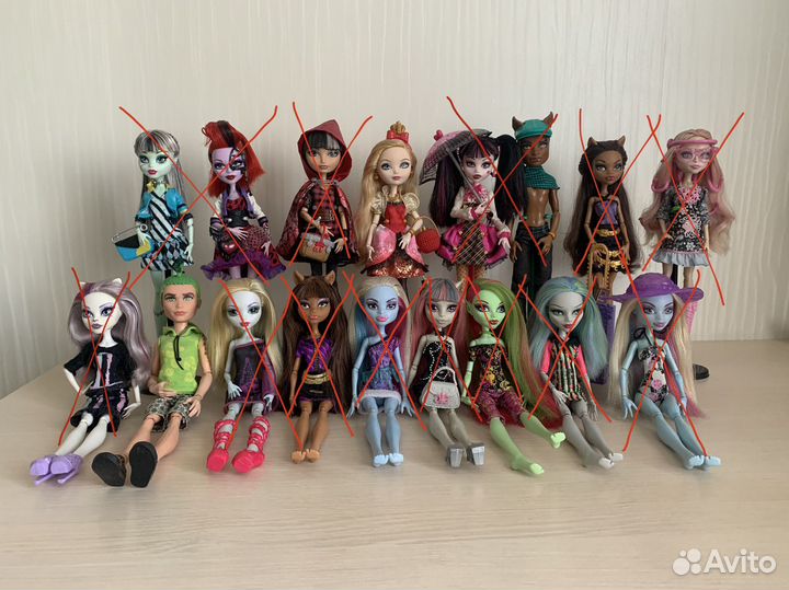 Куклы Monster High и Ever After High