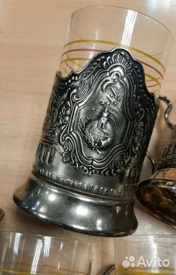 Тяжелые подстаканники СССР