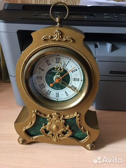 Часы янтарь кварц СССР