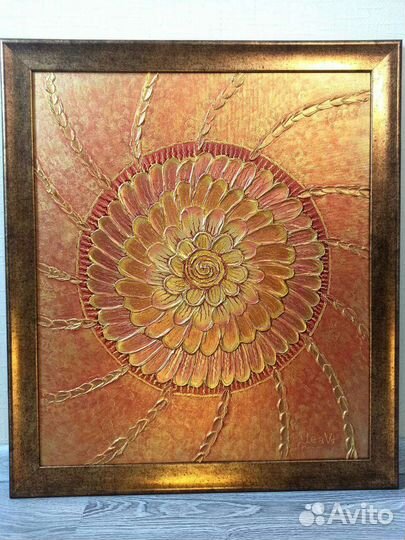 Поток энергий, картина мандала