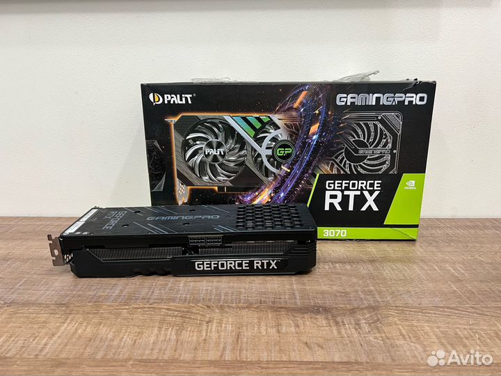 RTX 3070 Palit на гарантии