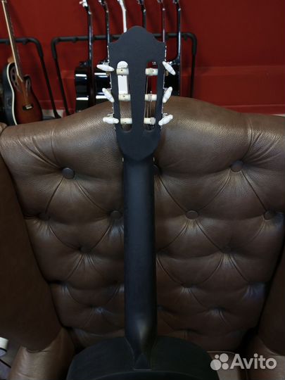 Flight новая классическая гитара чёрного цвета