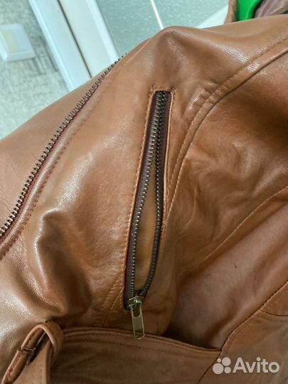 Косуха кожаная barneys originals с ASOS