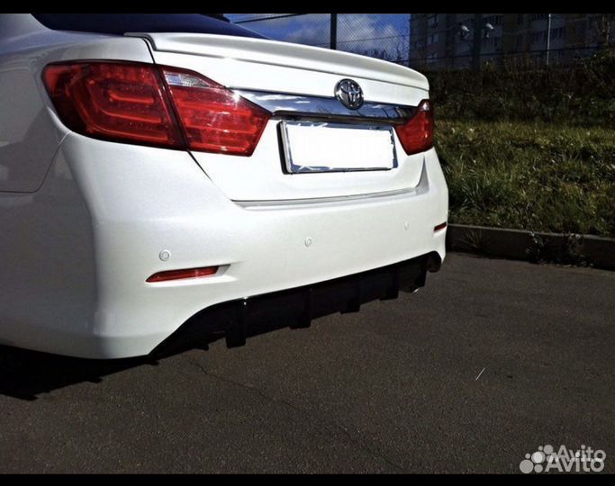 Диффузор/накладка на задний бампер