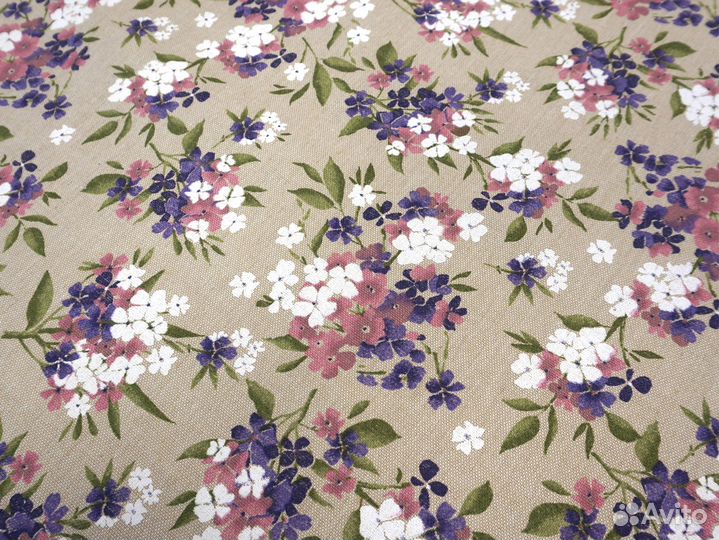 Ткань для скатертей с водоотталкивающей пропиткой