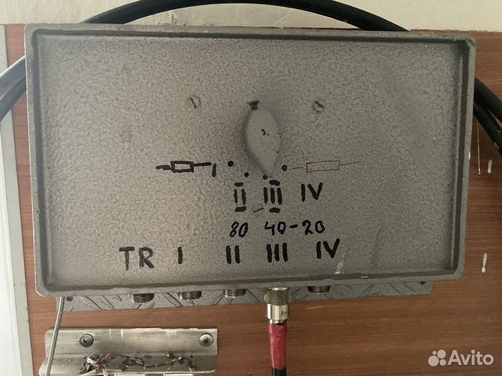 Мачта телескопическая с лебедкой и антеной