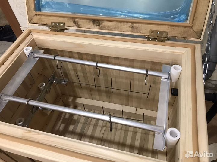 Коптильня холодного копчения 75л с электростатикой