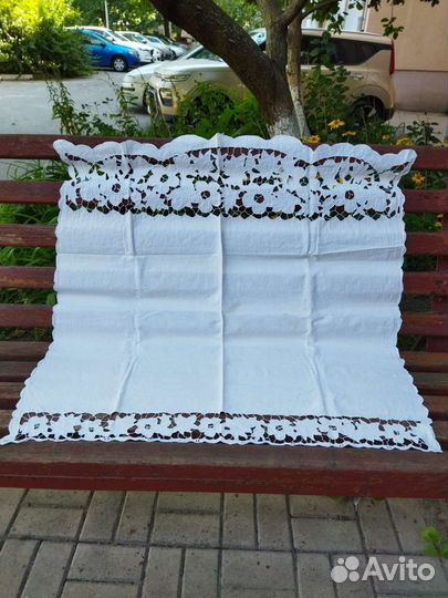 Старинная Скатерть, ручная работа