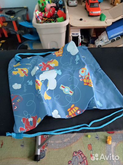 Школьный рюкзак grizzly новый с мешком