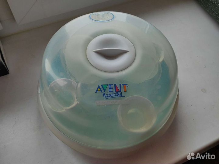 Стерилизатор Avent + бутылочки с сосками