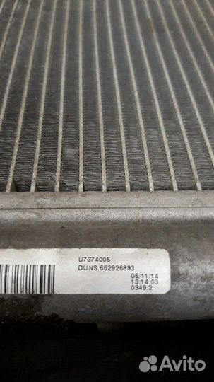 Радиатор кондиционера (конденсер) Ford Focus