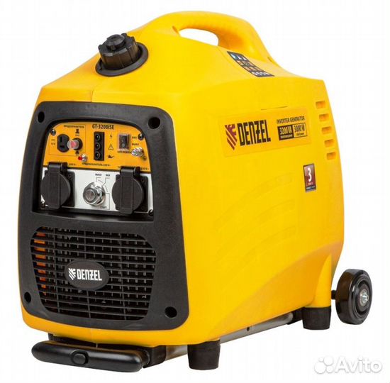 Генератор инверторный GT-3200iSE (3.2 кВт) Denzel