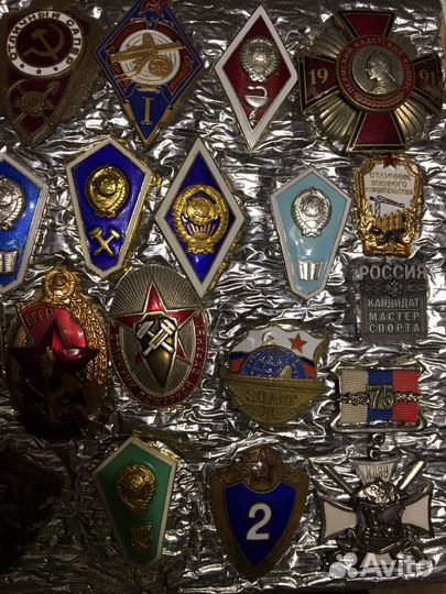 Знаки СССР тяжелые, для подарка