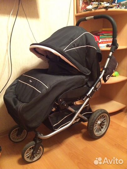 Коляска emmaljunga nitro city + korg 2 в 1