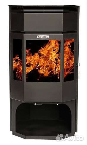 Камин. Печь-камин. Сибирь 12