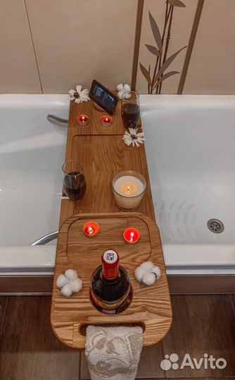 Подставка-поднос с Винницей для ванны