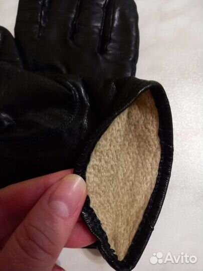 Перчатки женские,кожа