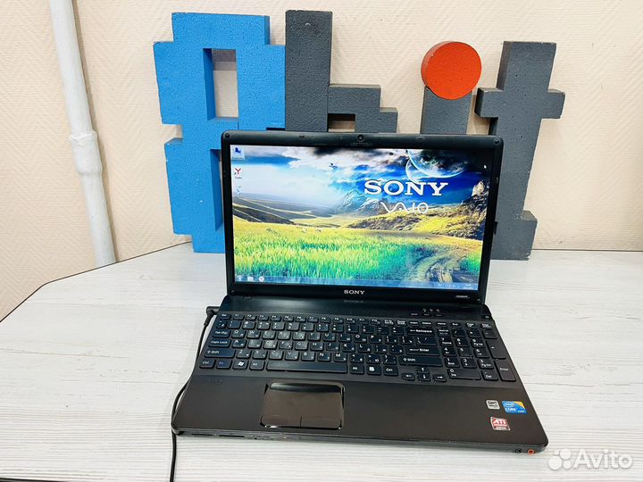 Мощный Ноутбук Vaio на core i3