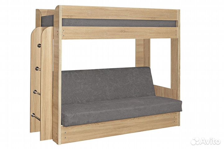 Диван-кровать для детской Элегия 2-х ярусная