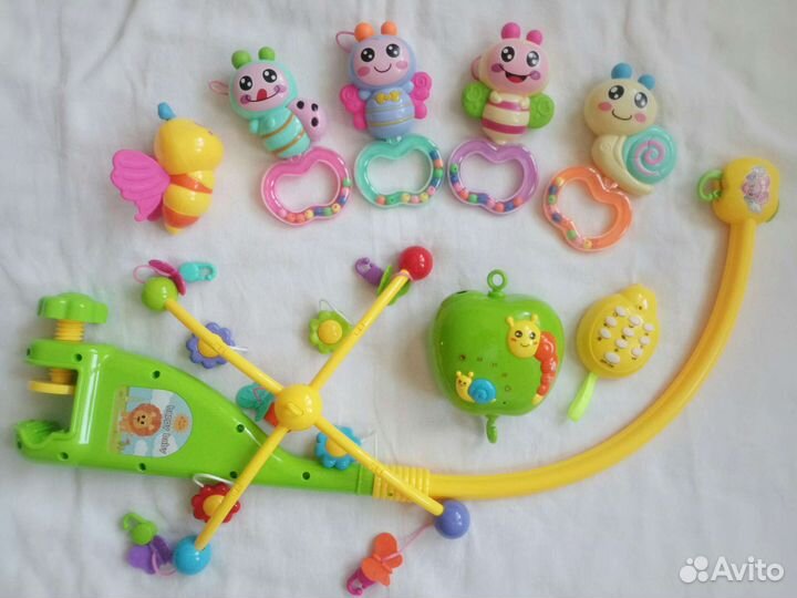 Музыкальная карусель на кроватку